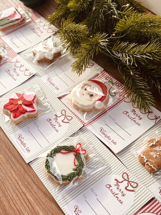 Mini biscotto con postcard